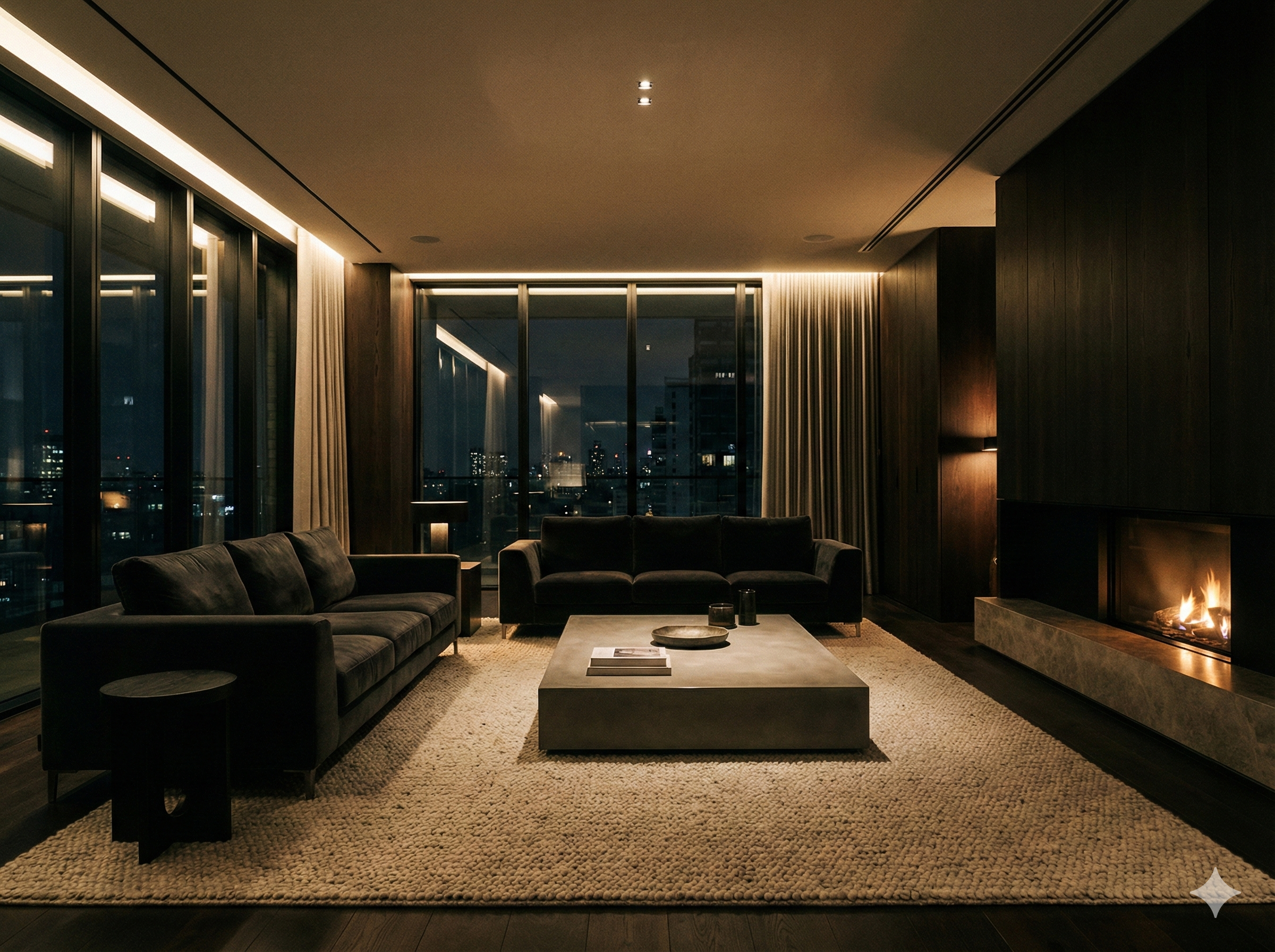 meshams smart living room 3BHK